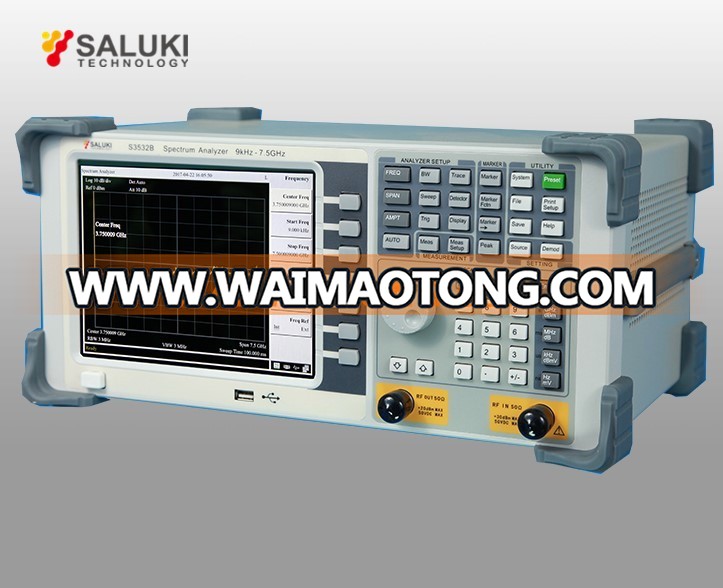 7.5GHz Saluki S3532B Tracking Generator Spectrum Analyzer